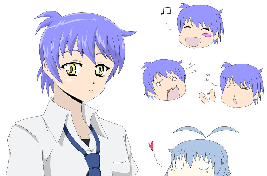Protagonist Concept Art for Yandere-Chan Reboot