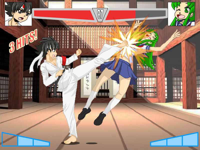 Yandere Simulator Fan Art: Fake Fighting Game