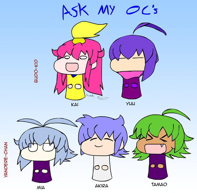 AMA with My OC's