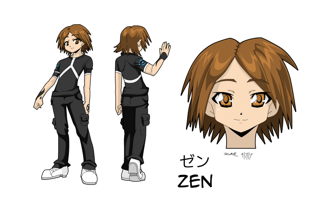 Commission - Zen Character Sheet by Zero-Q on DeviantArt