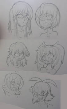 A Bunch of Yandere OC's