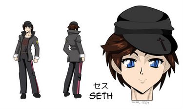 Commission - Seth Character Sheet