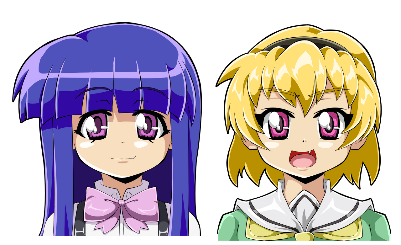 Higurashi Crew in My Art Style by Zero-Q on DeviantArt