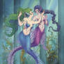 A quiet moment beneath the sea