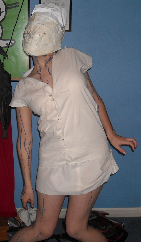 Silent Hill Nurse costume 3