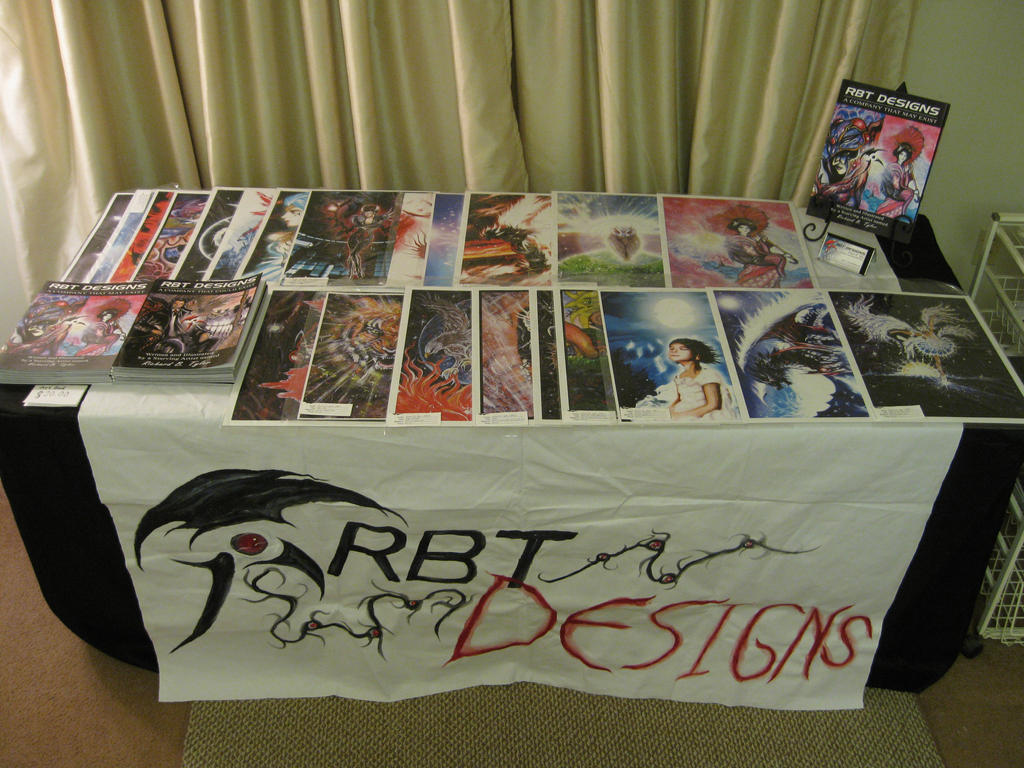 Artist Alley Setup