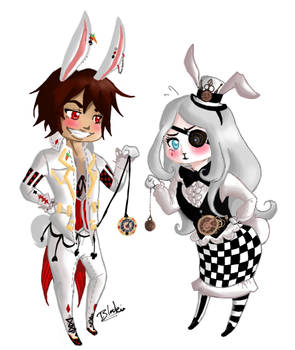 Two White Rabbit~