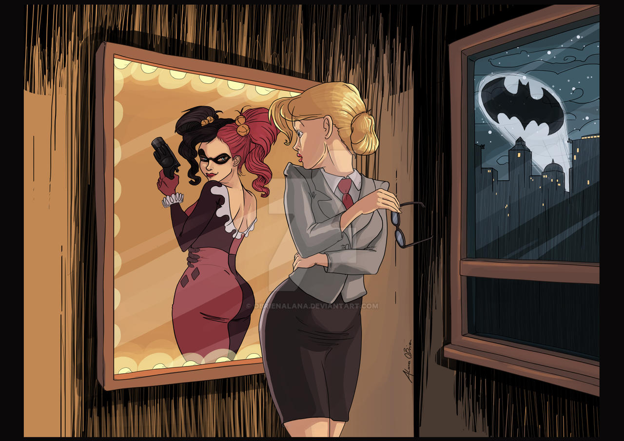 Harley Quinn's Reflection