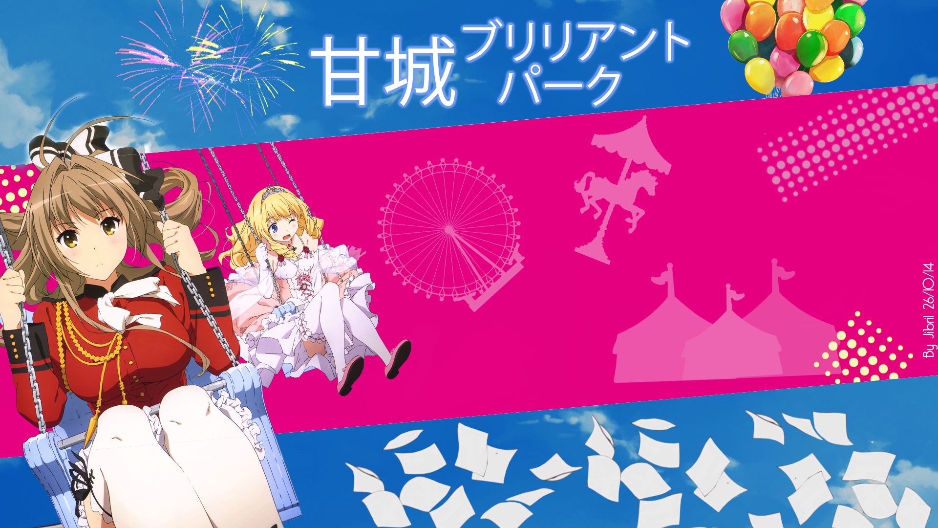 Amagi Brilliant Park Wallpaper By Absoluteduo On Deviantart Amagi Brilliant Park Wallpaper By Absoluteduo On Deviantart