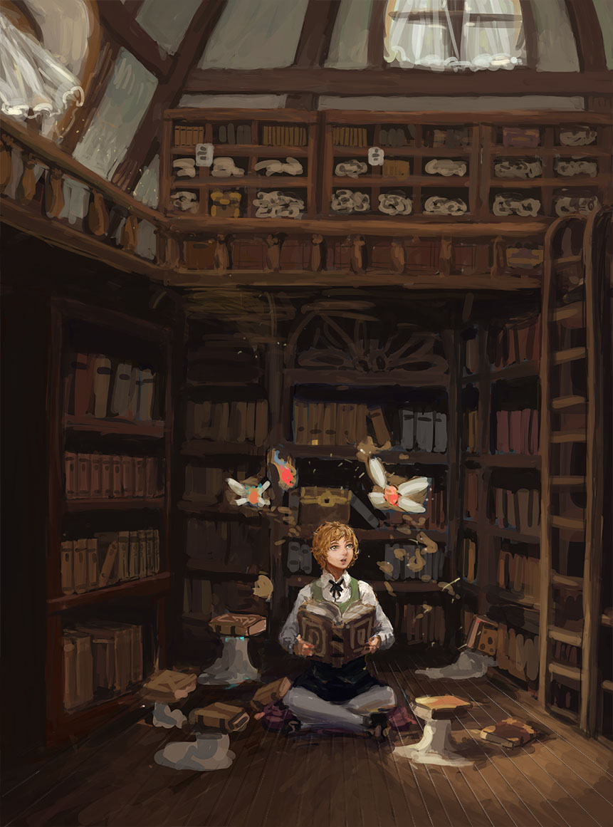 Library by lee989y on DeviantArt