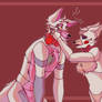 Funtime Foxy and Mangle