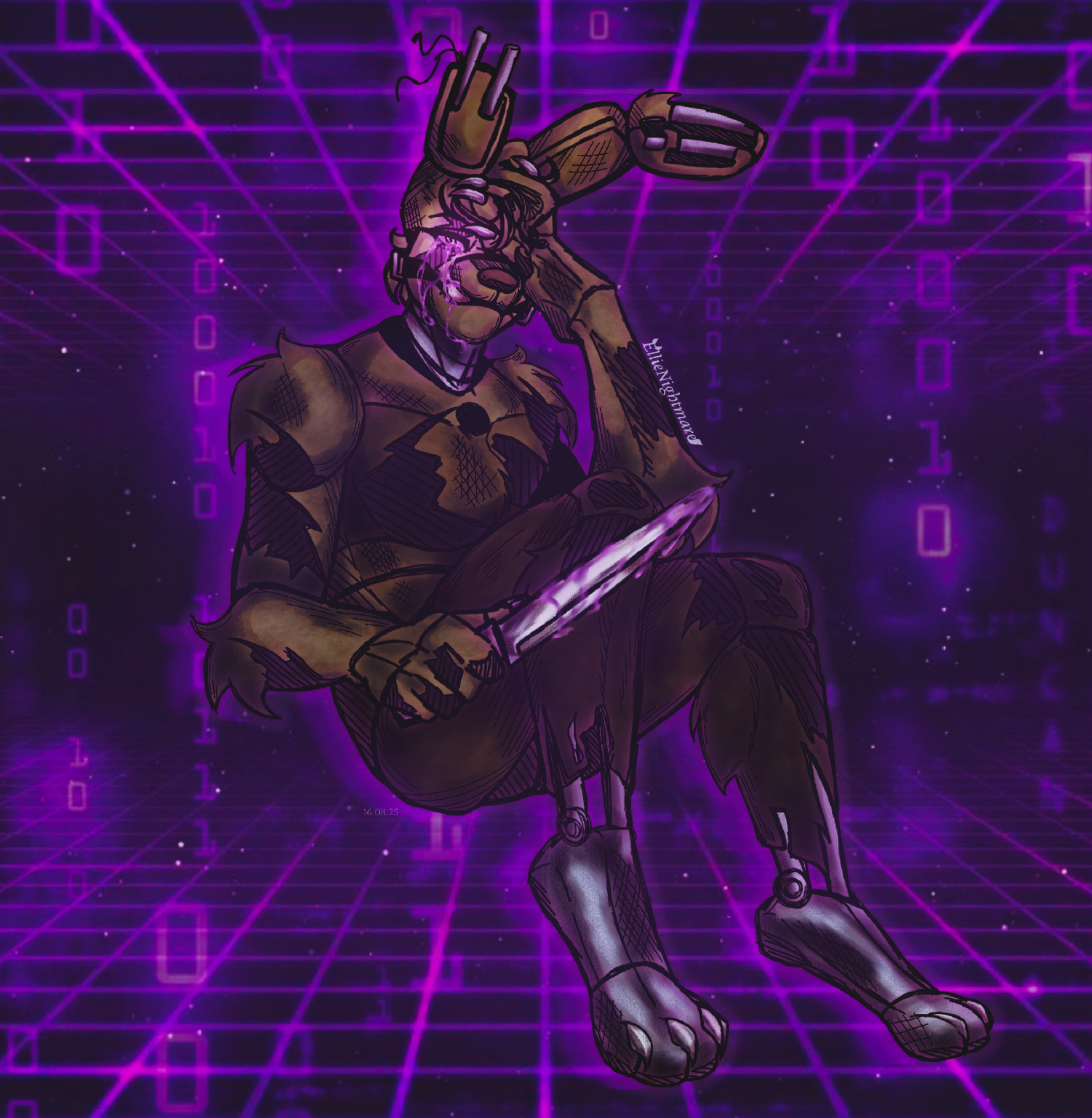 Springtrap Steam Pfp Springtrap by EllieNightmare02 on DeviantArt