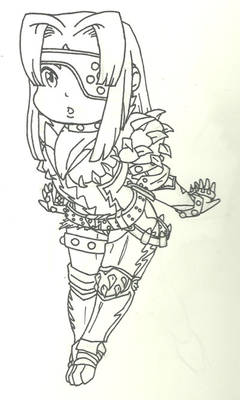 Michi: Vangis Bowgunner Chibi