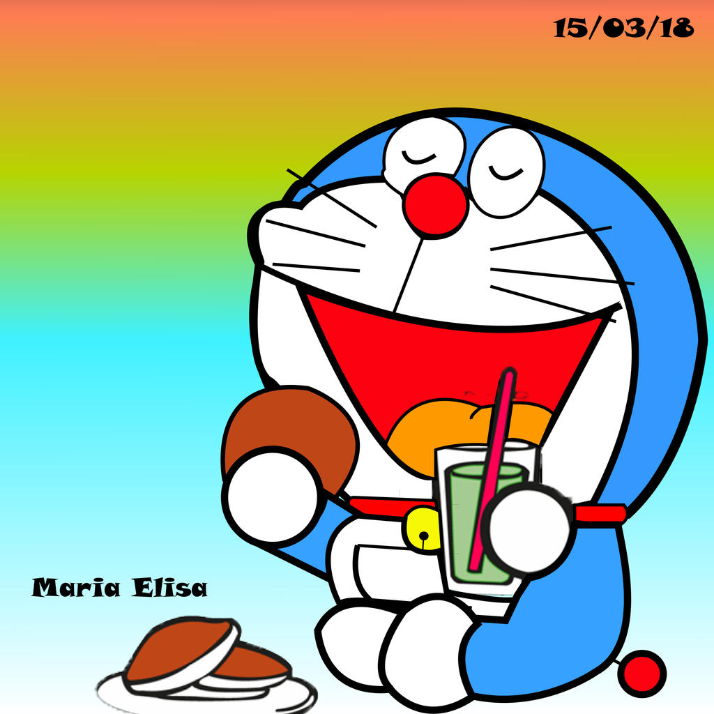 Doraemon E I Dorayaki By Mariaelisafrauart On Deviantart Doraemon E I Dorayaki By Mariaelisafrauart On Deviantart