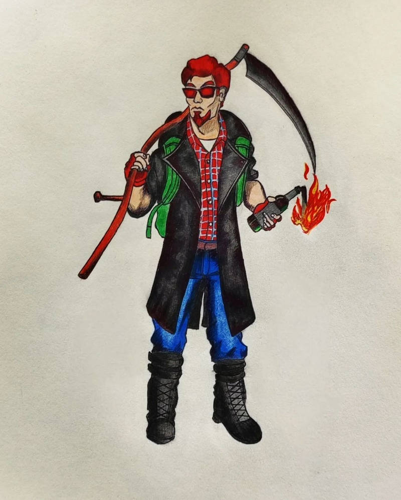 Postal dude by Ivan1798k on DeviantArt