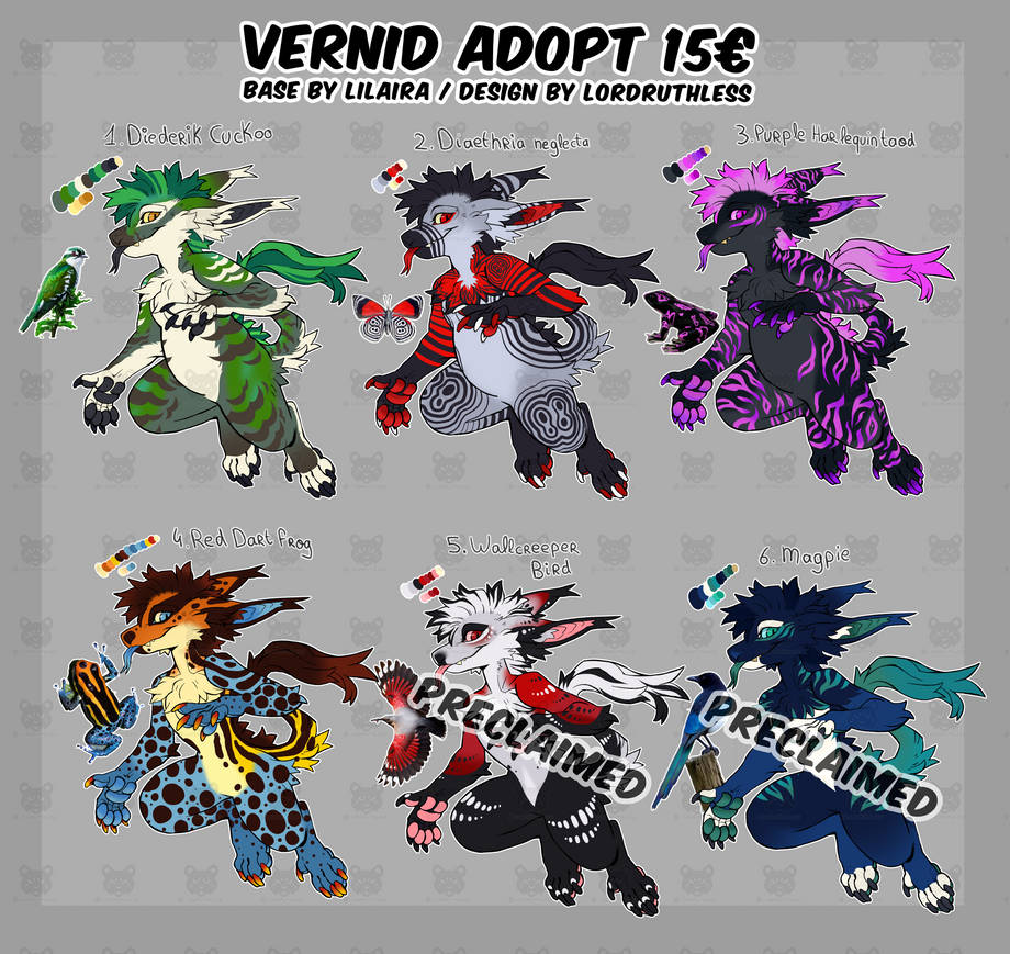 Vernid adopt by LordRuthless on DeviantArt