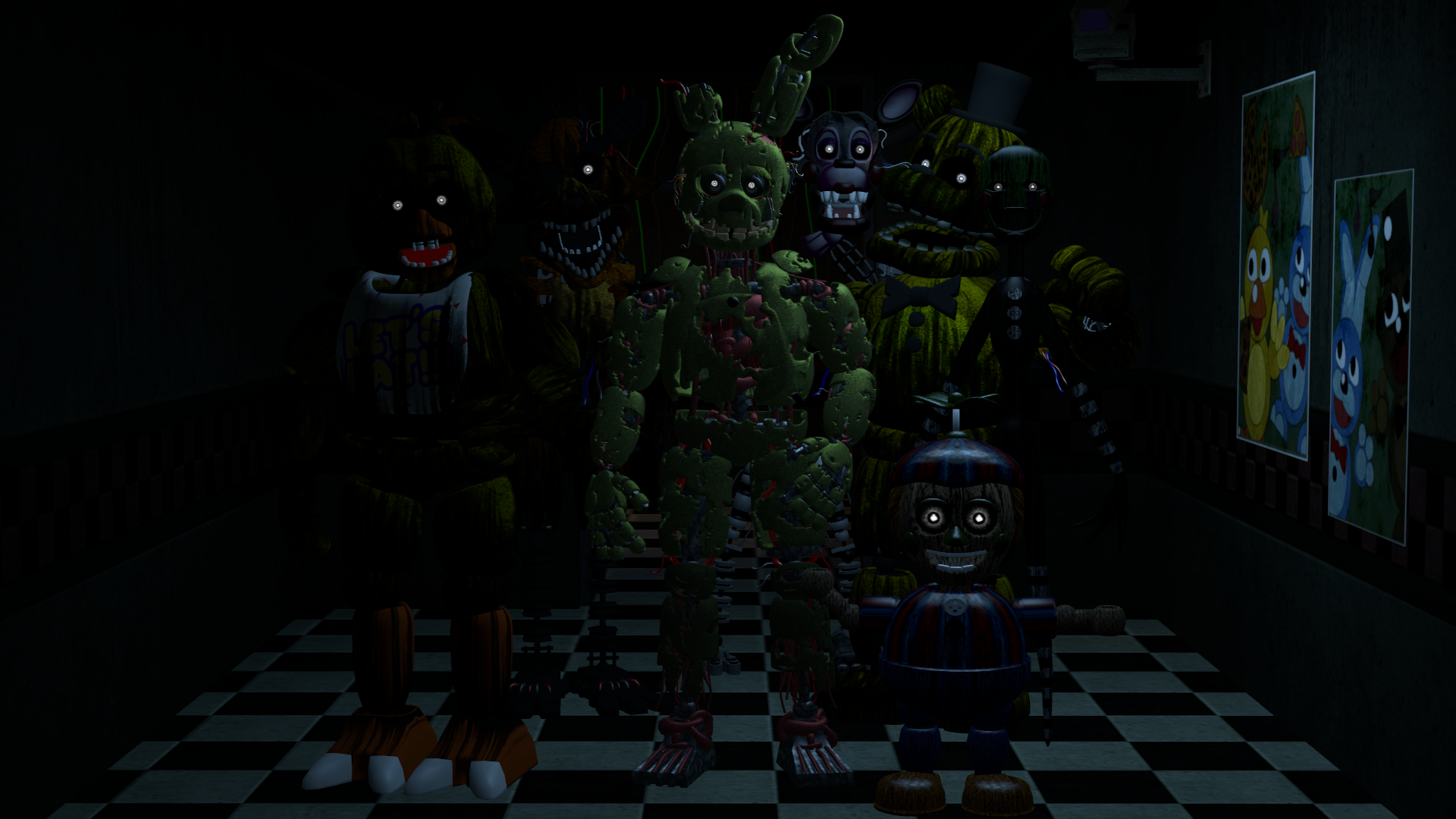 Welcome to Fazbear's fright the horror attraction