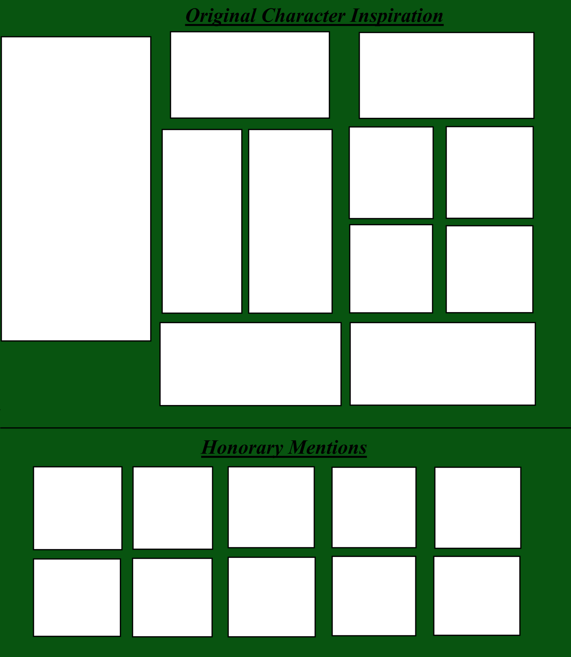 Original Character inspiration Template by DragoHeart1990 on DeviantArt