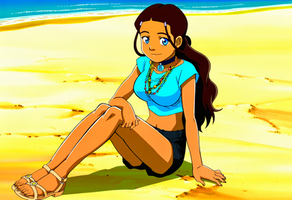 Katara (Poseidon Coastline Outfit)