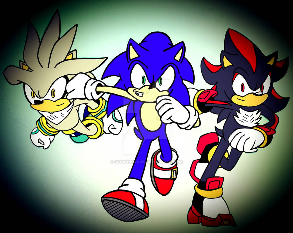 This trio is really just a duo of Sonic and Shadow or Silver and
