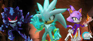 Silver The Hedgehog Wallpaper by JackTheKnight on DeviantArt