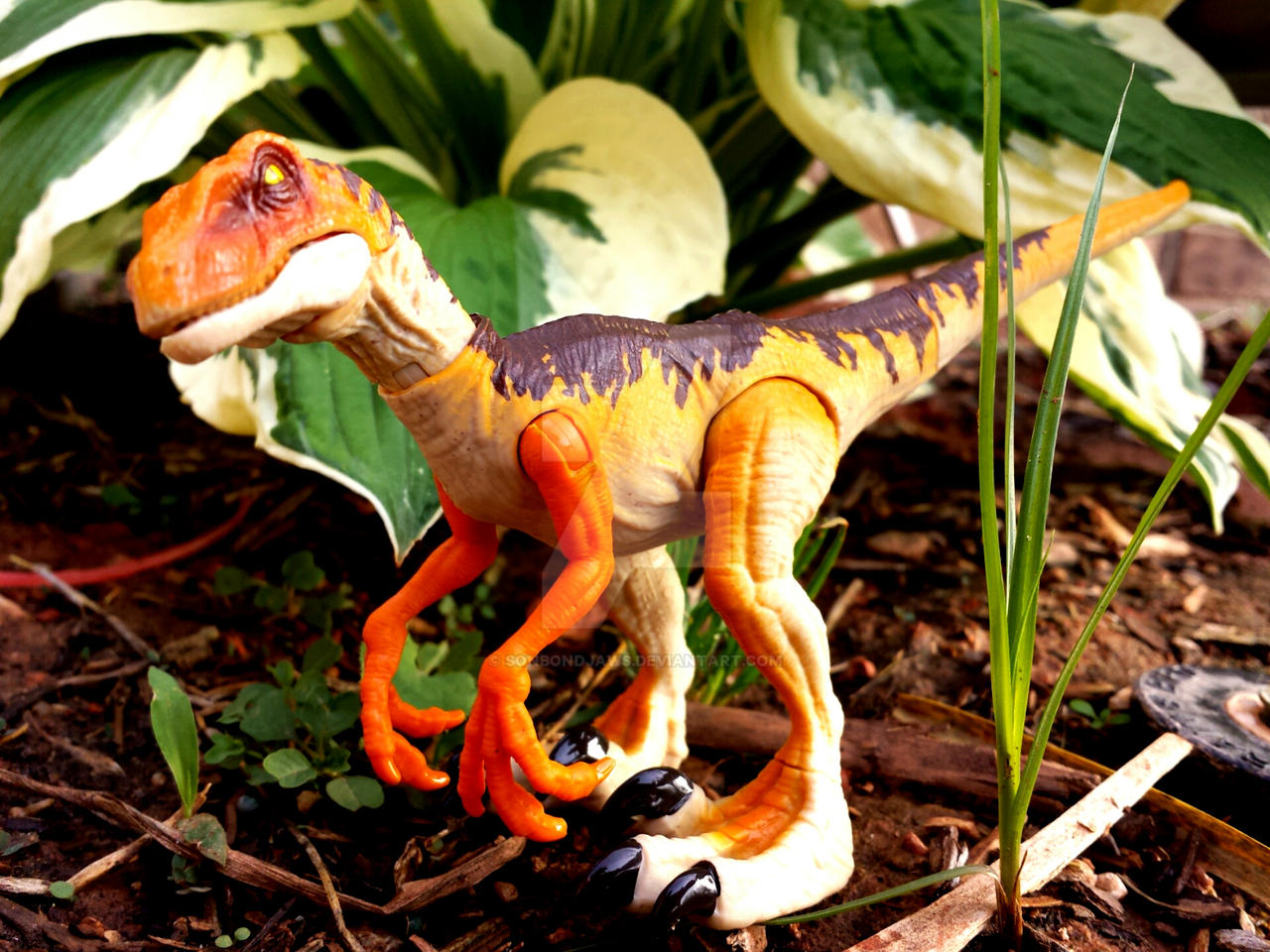 The Velociraptor of Isla Sorna (2) by SonBondJaws on DeviantArt