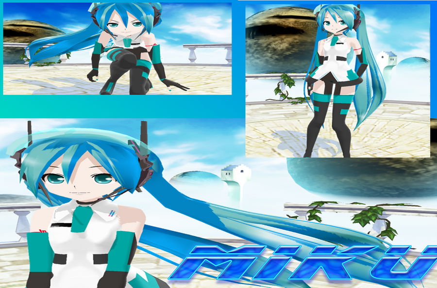 Cyber Miku Wallpaper by Yokoso-Meko on DeviantArt