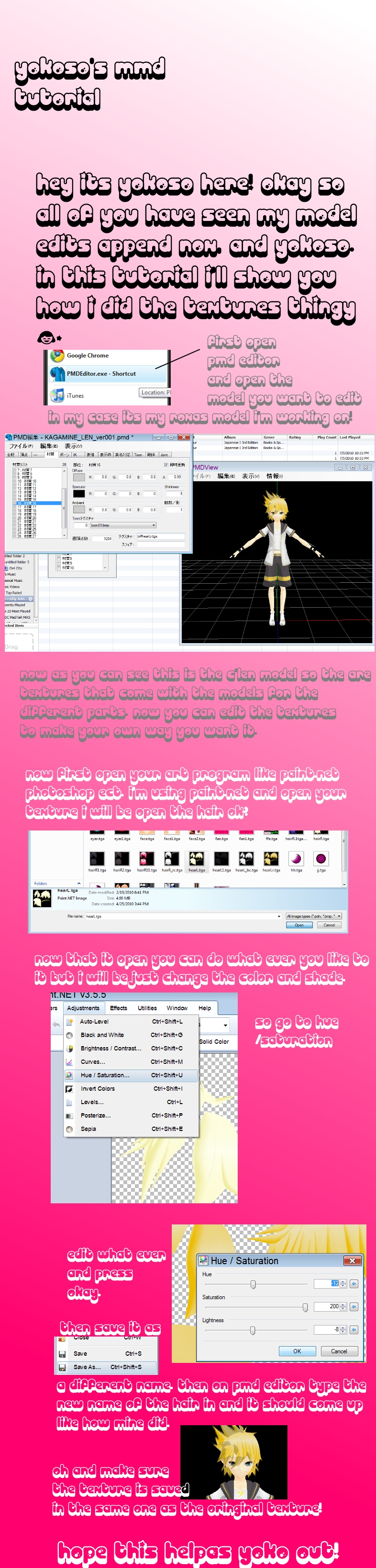 MMD Texture tutorial