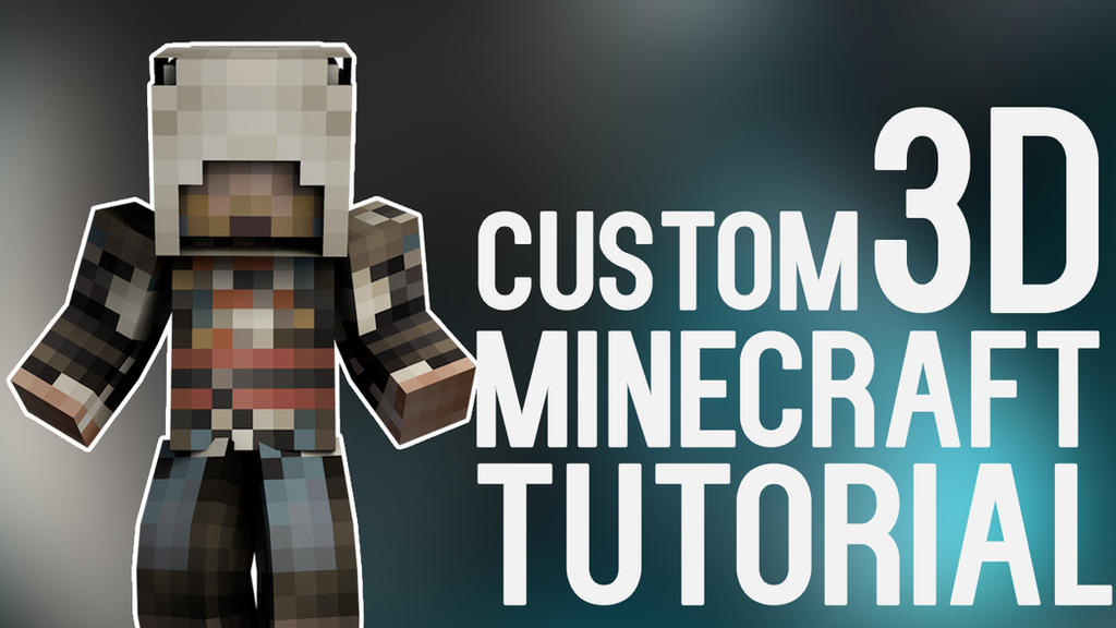 3D Minecraft characters in C4D by Robot-Panda22 on DeviantArt