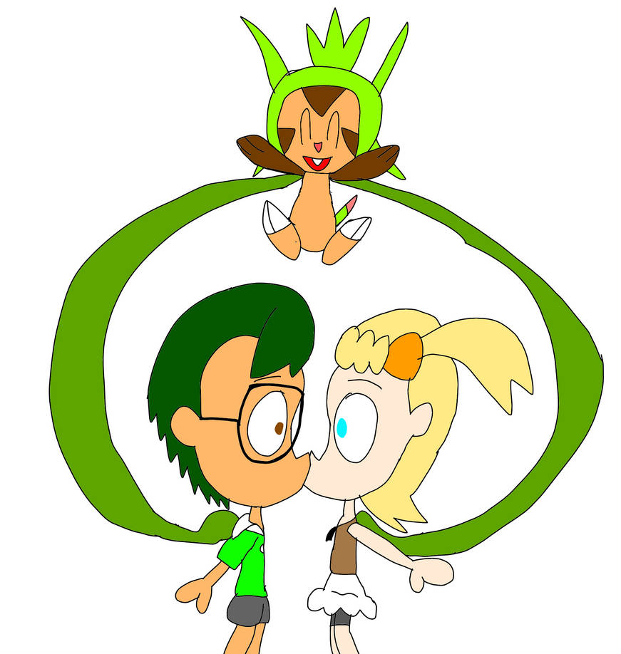 Pokemon Chespin Pushed Max Bonnie Kiss Couple By Likoheart671242 On pokemon-chespin-pushed-max-bonnie-kiss-couple-by-likoheart671242-on