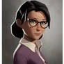 Team Fortress 2 Miss Pauling Portrait Poster