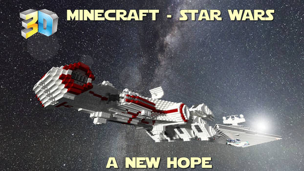 Minecraft - Star Wars - A New Hope: Opening Scene