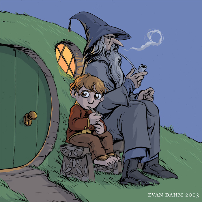 Gandalf and Bilbo