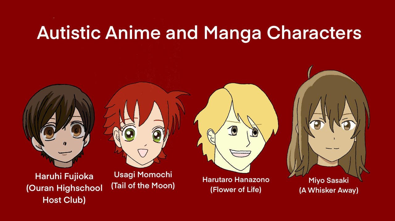 Autistic Anime and Manga Characters by TortelliniTorchic on DeviantArt