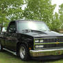 Custom Black Chevy