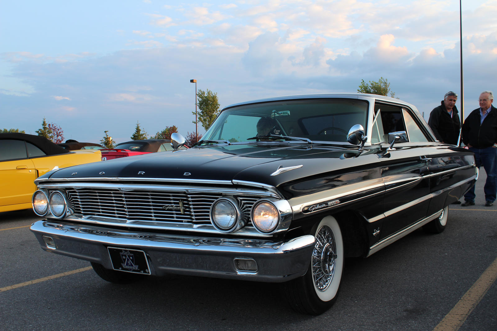 Cruise The Galaxie On White Walls And Chrome