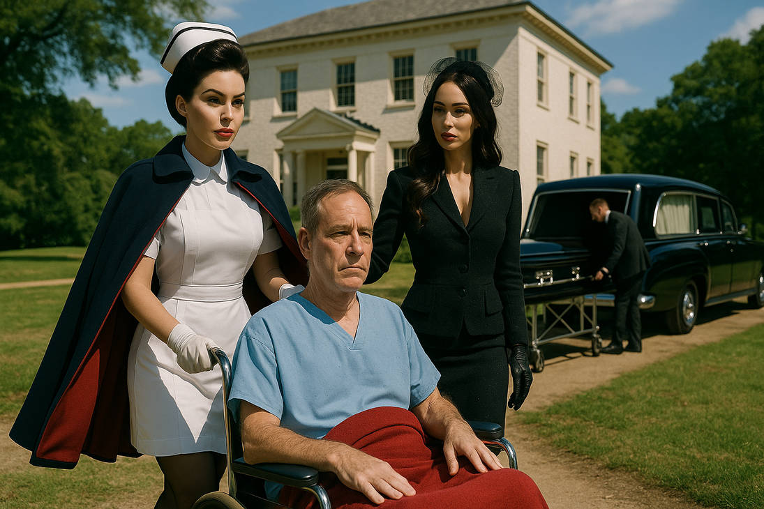 The Black Widow and the Rich Man's last Stroll 1/5 by suby92 on DeviantArt