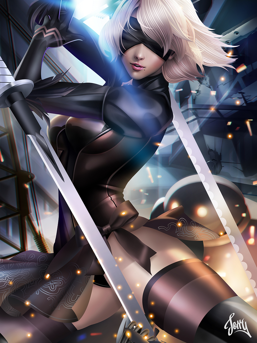 2B - Nier Automata