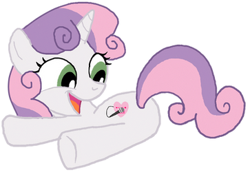 Sweetie Belle got her cutie mark !