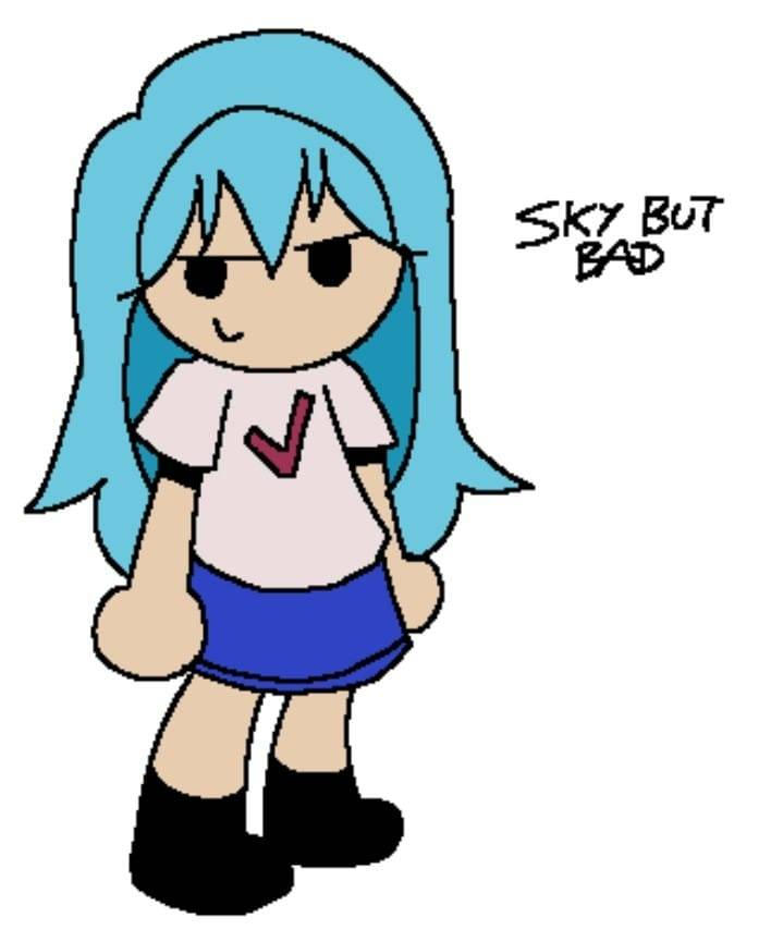 Sky But Bad FNF But Bad By AgusMen21arts On DeviantArt Sky but bad fnf but bad by agusmen21arts on deviantart