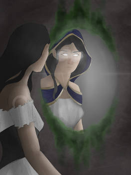Her reflection |Aphmau| by CelesteRush