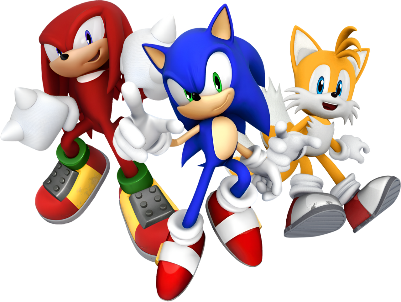 Sonic the Hedgehog Png Digital File Clipart Knuckles Tails