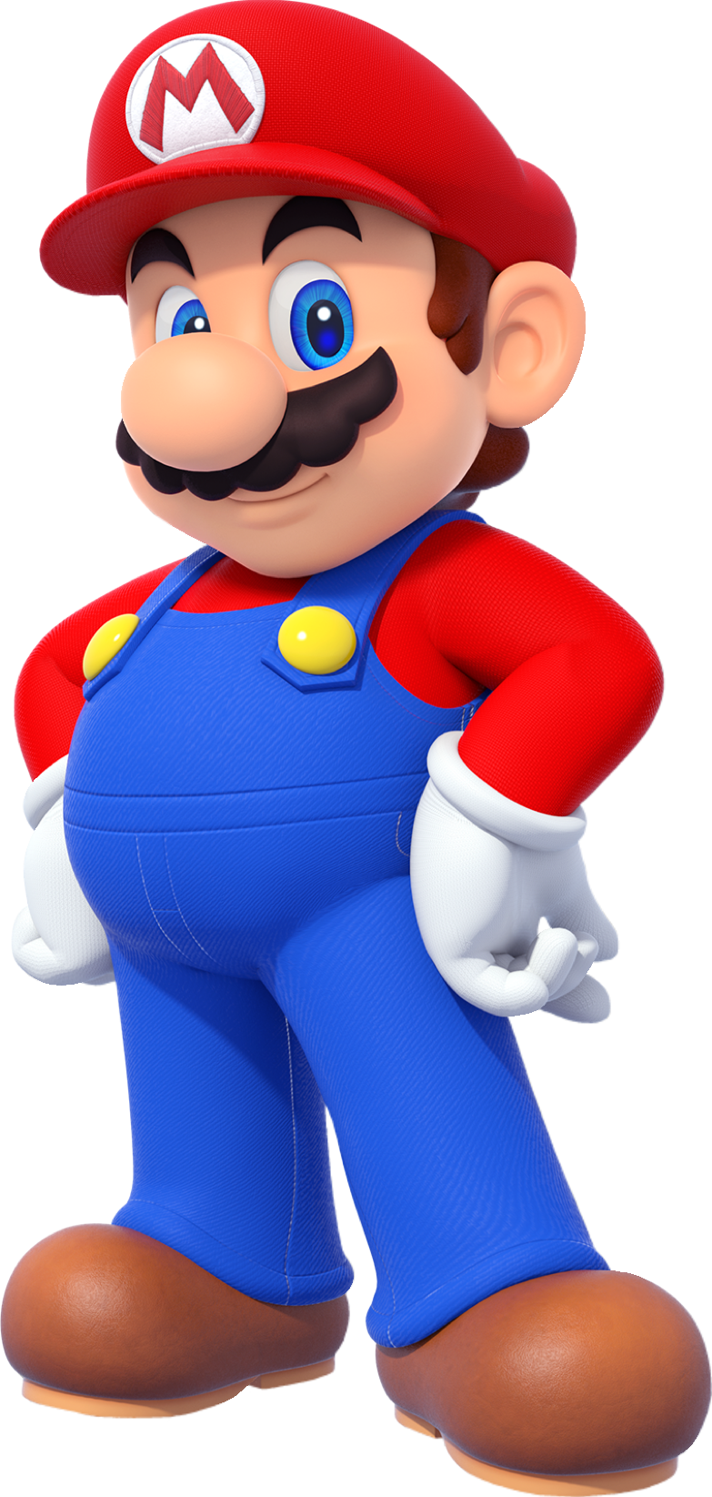Mario Back Render Mario render without shadow by gabrielmarioandsonic on DeviantArt