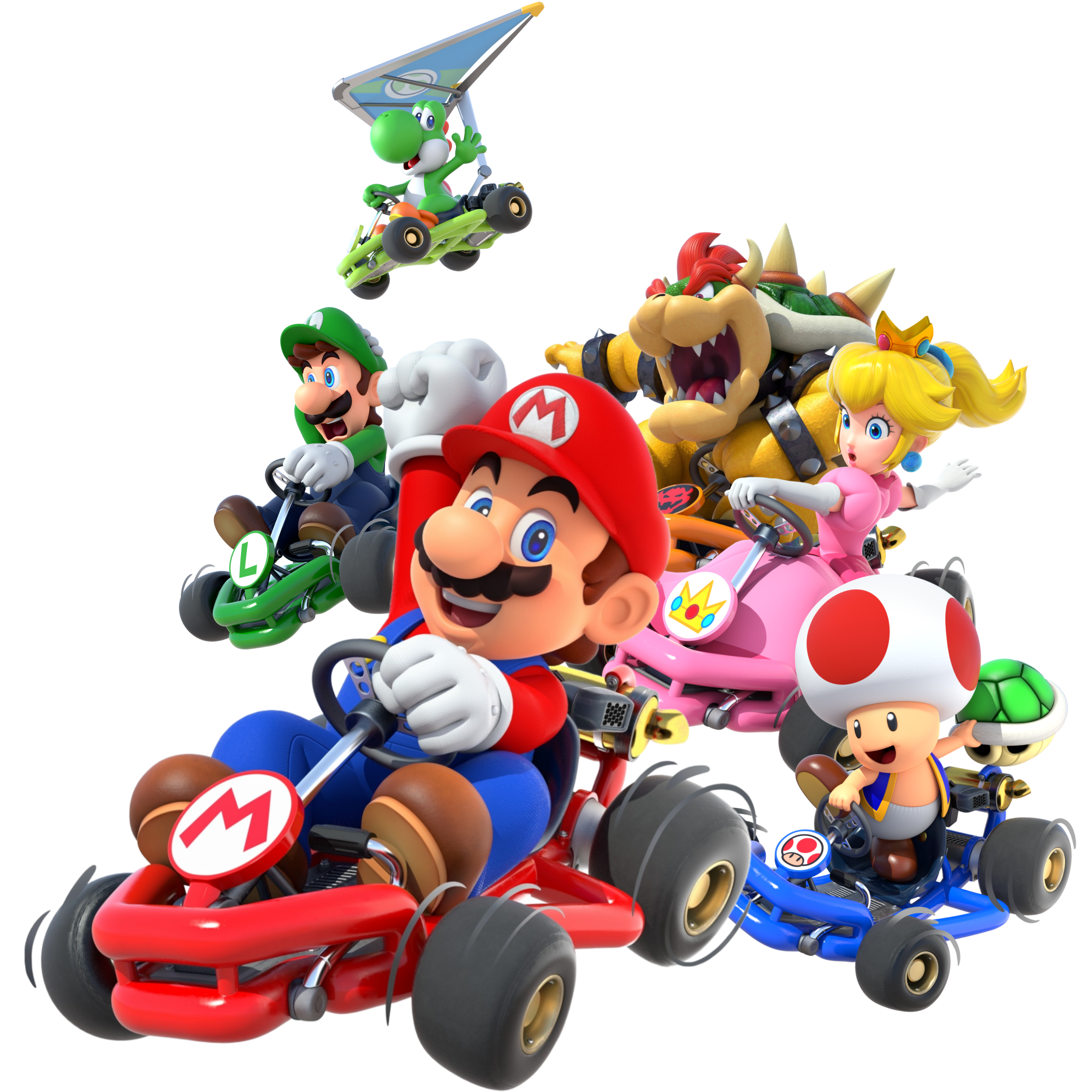 Mario Kart Tour character art