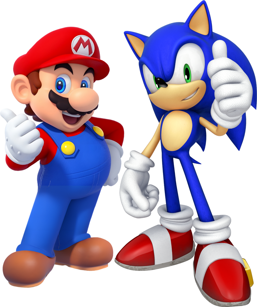 Mario and Sonic Render 2 by gabrielmarioandsonic on DeviantArt