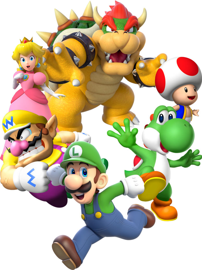 Team Mario by gabrielmarioandsonic on DeviantArt