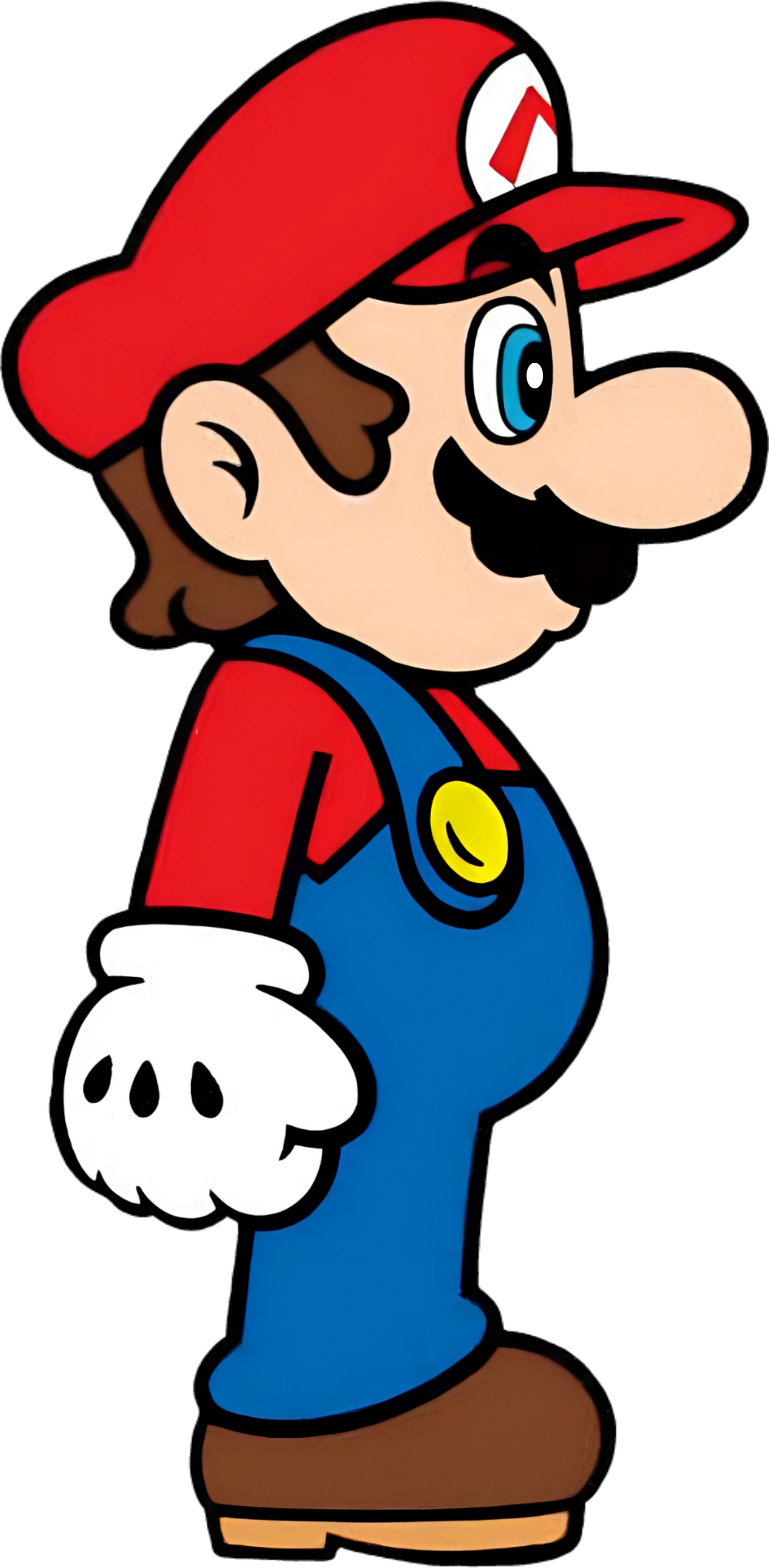 Mario Back Render Mario's back by gabrielmarioandsonic on DeviantArt