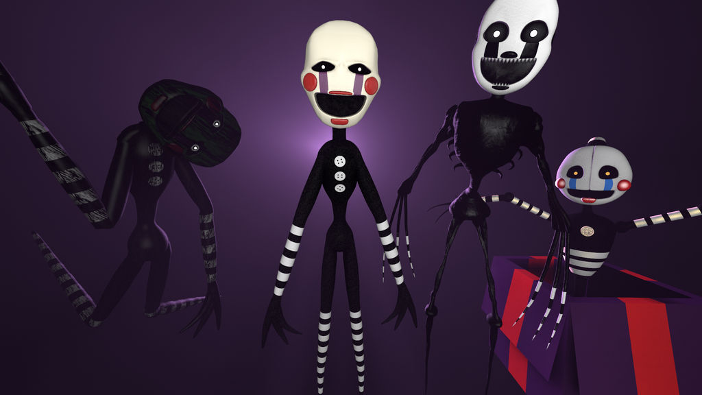 Fnaf Puppet Rabbit FNaF Puppet's by MartinFBS on DeviantArt