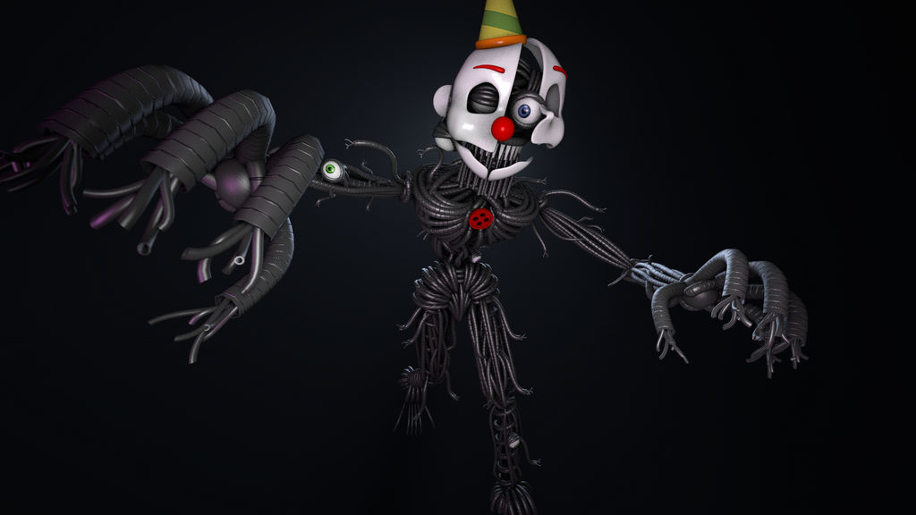 FNaF SL Ennard Running by MartinFBS on DeviantArt