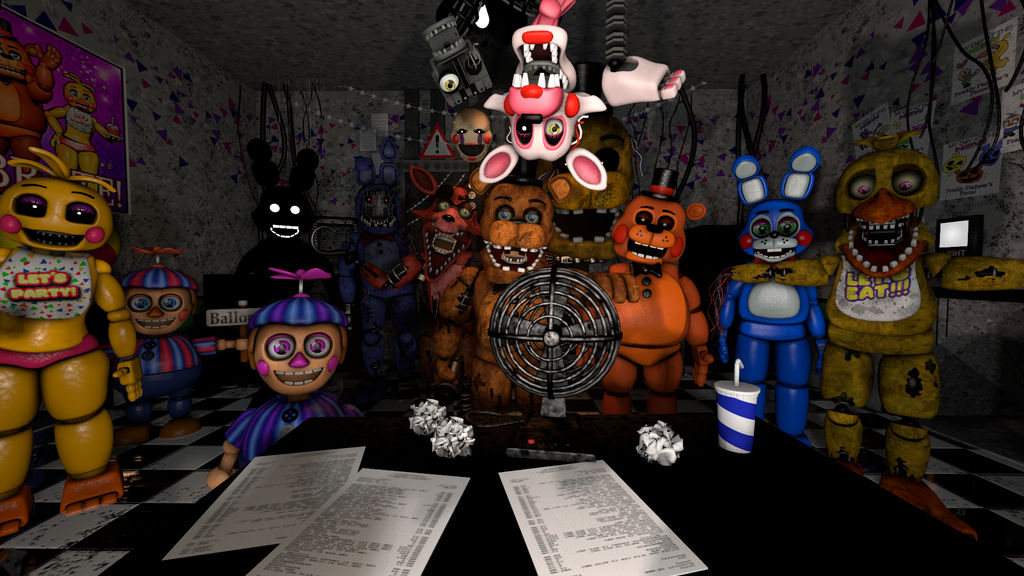 FNaF 2 Poster By MartinFBS On DeviantArt